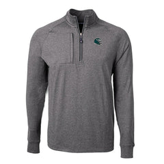 Philadelphia Eagles Cutter & Buck Big & Tall Adapt Eco Raglan Quarter-Zip Jacket | NFL Outlet