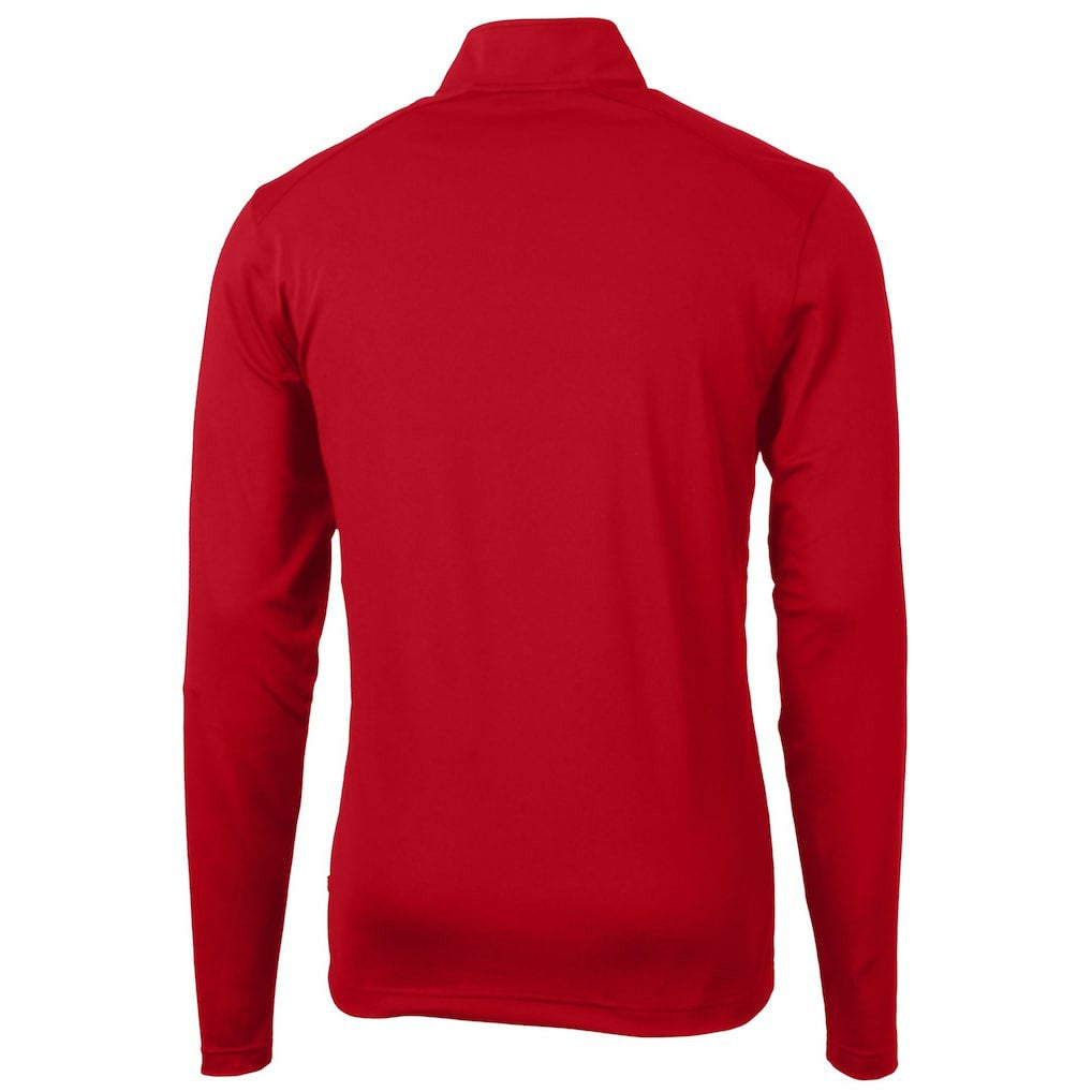 San Francisco 49ers Cutter & Buck Big & Tall Virtue Eco Pique Quarter-Zip Jacket | NFL Online