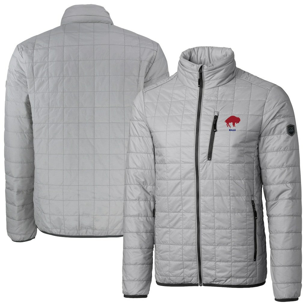 Buffalo Bills Cutter & Buck Big & Tall Rainier PrimaLoft Eco Insulated Full-Zip Puffer Jacket | NFL Near me