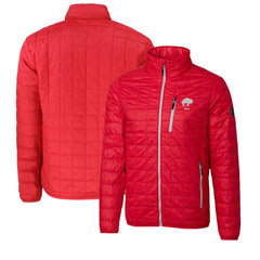 Buffalo Bills Cutter & Buck Big & Tall Rainier PrimaLoft Eco Insulated Full-Zip Puffer Jacket | NFL Online