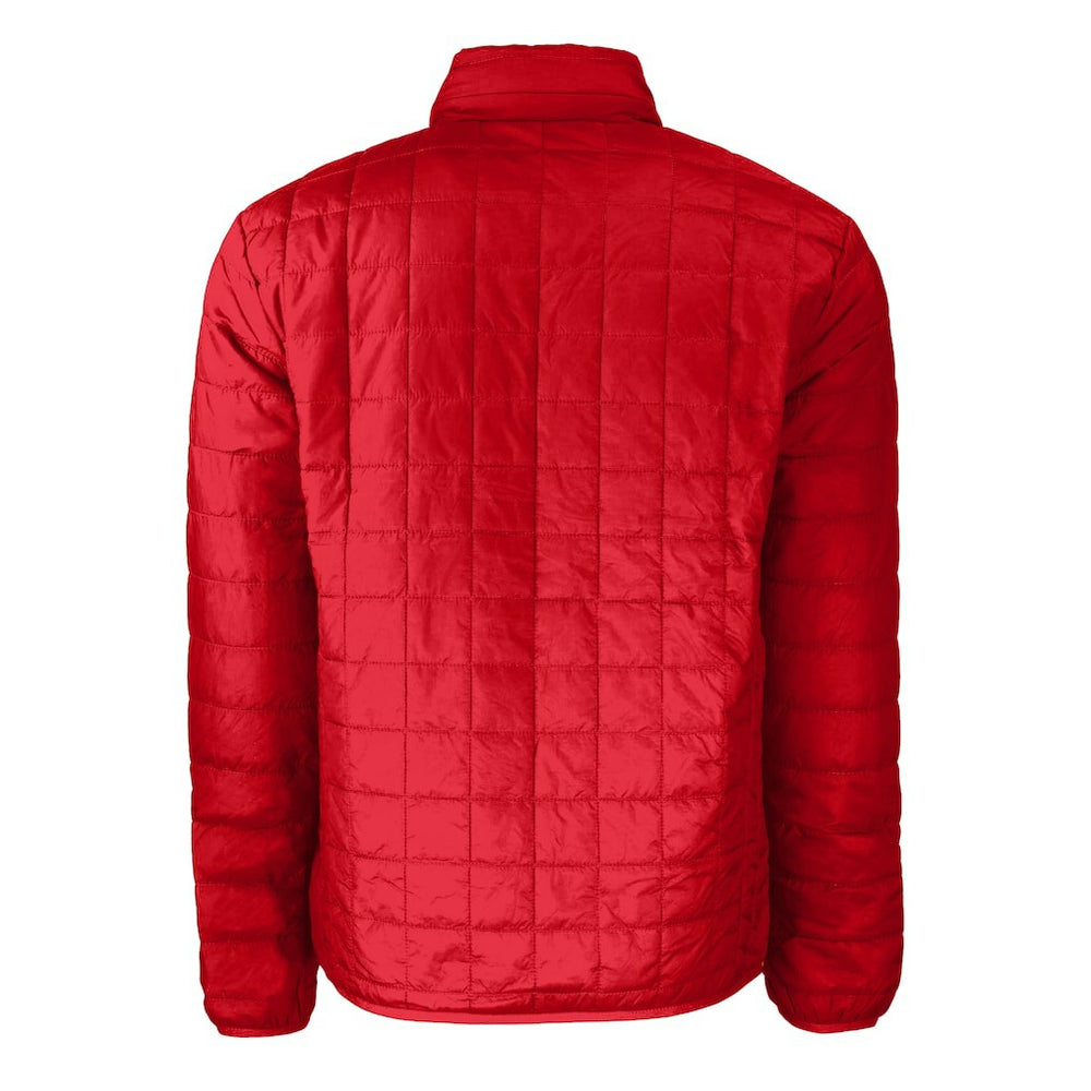 New England Patriots Cutter & Buck Big & Tall Rainier PrimaLoft Eco Insulated Full-Zip Hoodie Puffer Jacket | NFL New