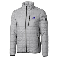 Buffalo Bills Cutter & Buck Big & Tall Rainier PrimaLoft Eco Insulated Full-Zip Hoodie Puffer Jacket | NFL US