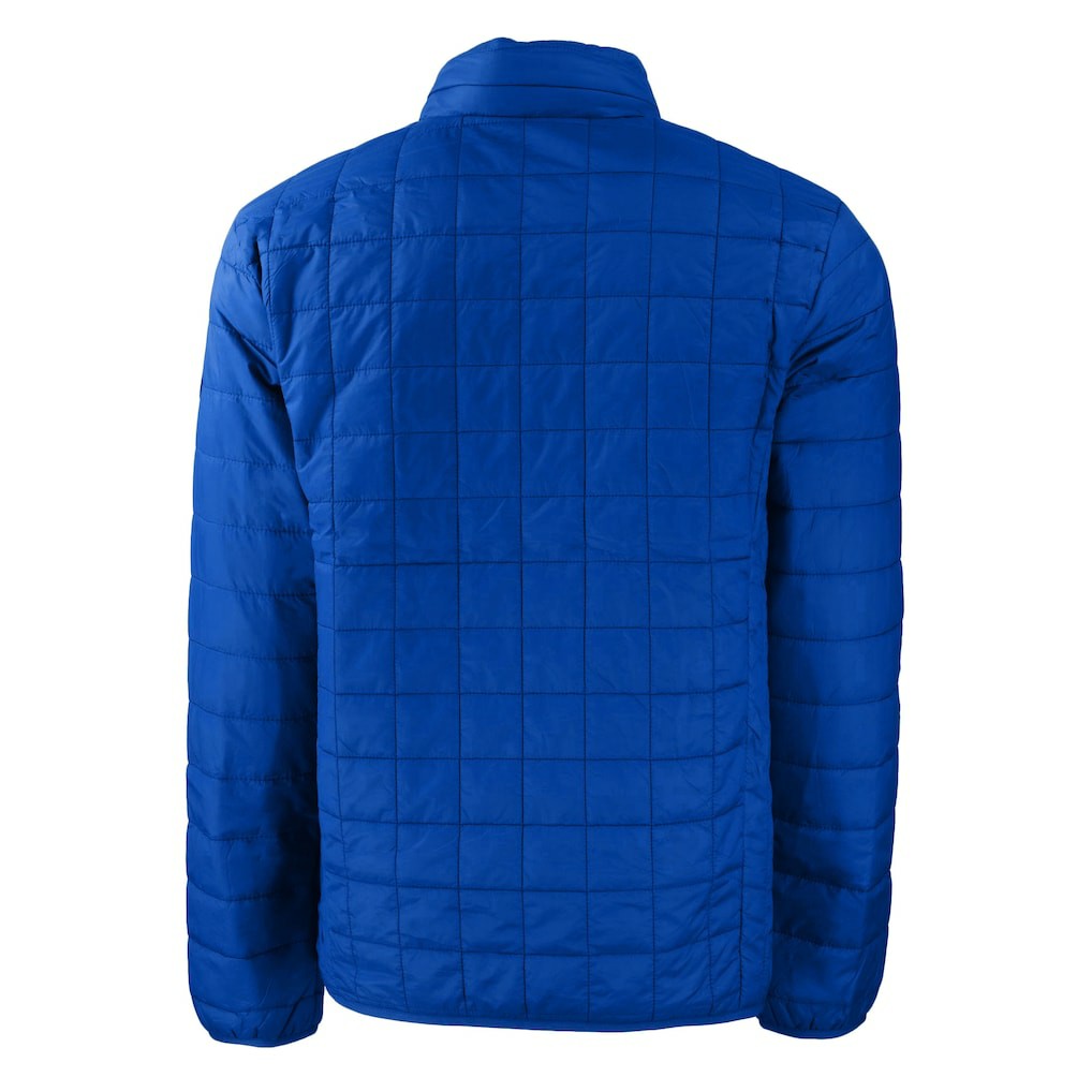 Buffalo Bills Cutter & Buck Big & Tall Rainier PrimaLoft Eco Insulated Full-Zip Hoodie Puffer Jacket | NFL Sale