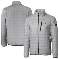 Baltimore Ravens Cutter & Buck Big & Tall Rainier PrimaLoft Eco Insulated Full-Zip Hoodie Puffer Jacket | NFL New