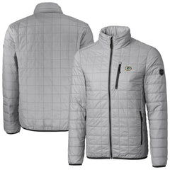 Green Bay Packers Cutter & Buck Big & Tall Rainier PrimaLoft Eco Insulated Full-Zip Hoodie Puffer Jacket | NFL US