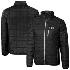 Kansas City Chiefs Cutter & Buck Big & Tall Rainier PrimaLoft Eco Insulated Full-Zip Hoodie Puffer Jacket | NFL Online