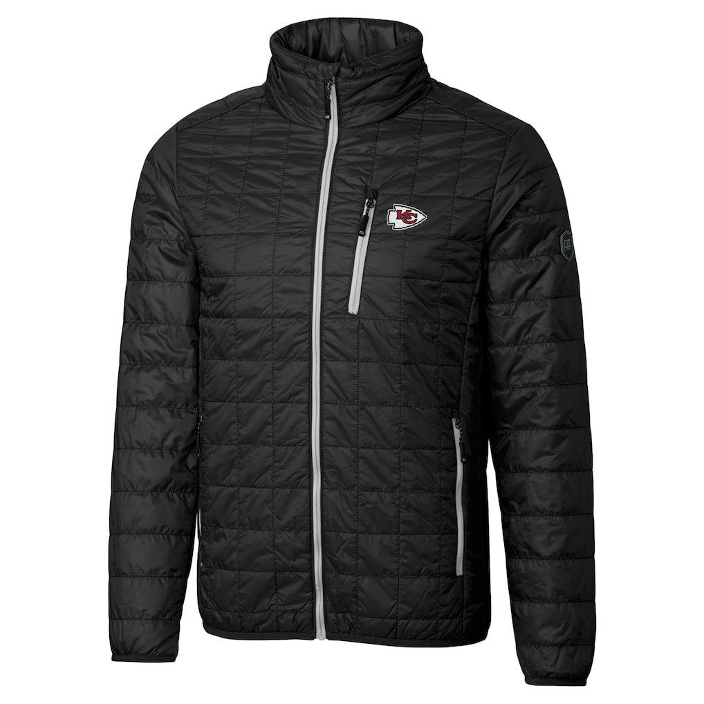 Kansas City Chiefs Cutter & Buck Big & Tall Rainier PrimaLoft Eco Insulated Full-Zip Hoodie Puffer Jacket | NFL Online