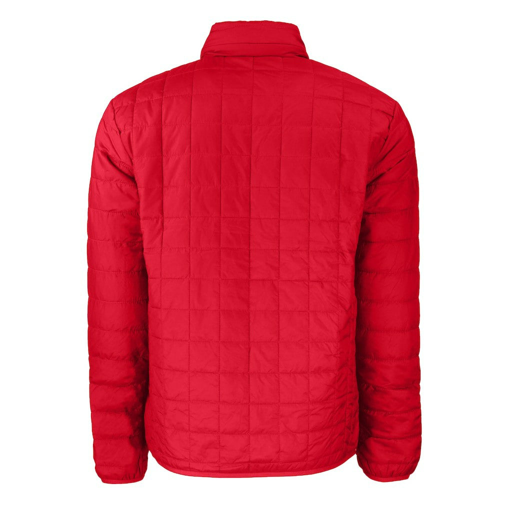 Kansas City Chiefs Cutter & Buck Big & Tall Rainier PrimaLoft Eco Insulated Full-Zip Hoodie Puffer Jacket | NFL Discount