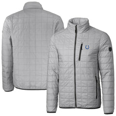 Indianapolis Colts Cutter & Buck Big & Tall Rainier PrimaLoft Eco Insulated Full-Zip Hoodie Puffer Jacket | NFL Online