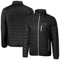 Indianapolis Colts Cutter & Buck Big & Tall Rainier PrimaLoft Eco Insulated Full-Zip Hoodie Puffer Jacket | NFL Online