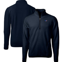 Washington Commanders Cutter & Buck Big & Tall Cascade Eco Fleece Quarter-Zip Jacket | NFL Discount