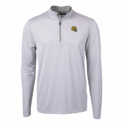 Green Bay Packers Cutter & Buck Big & Tall Virtue Eco Pique Micro Stripe Tri-Blend Quarter-Zip Jacket | NFL Discount