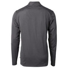 Minnesota Vikings Cutter & Buck Big & Tall Virtue Eco Pique Micro Stripe Tri-Blend Quarter-Zip Jacket | NFL On sale