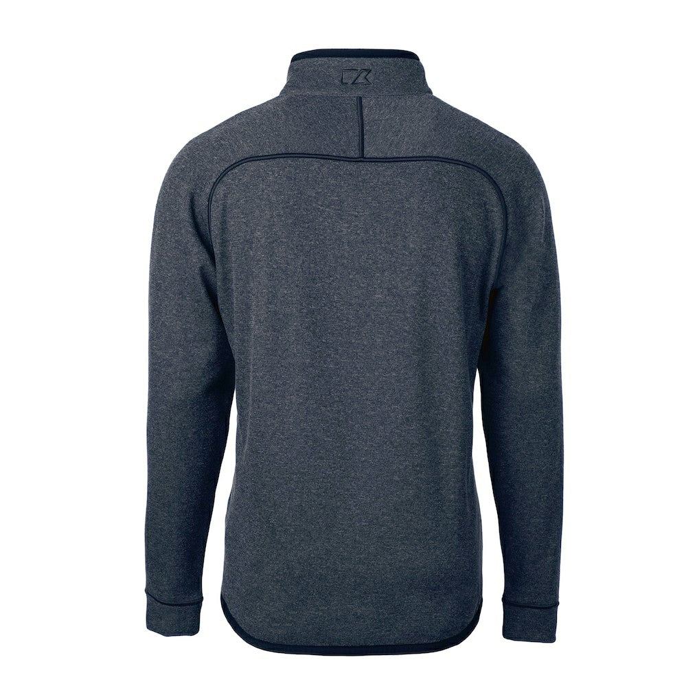 Indianapolis Colts Cutter & Buck Big & Tall Mainsail Sweater-Knit Half-Zip Jacket | NFL Discount