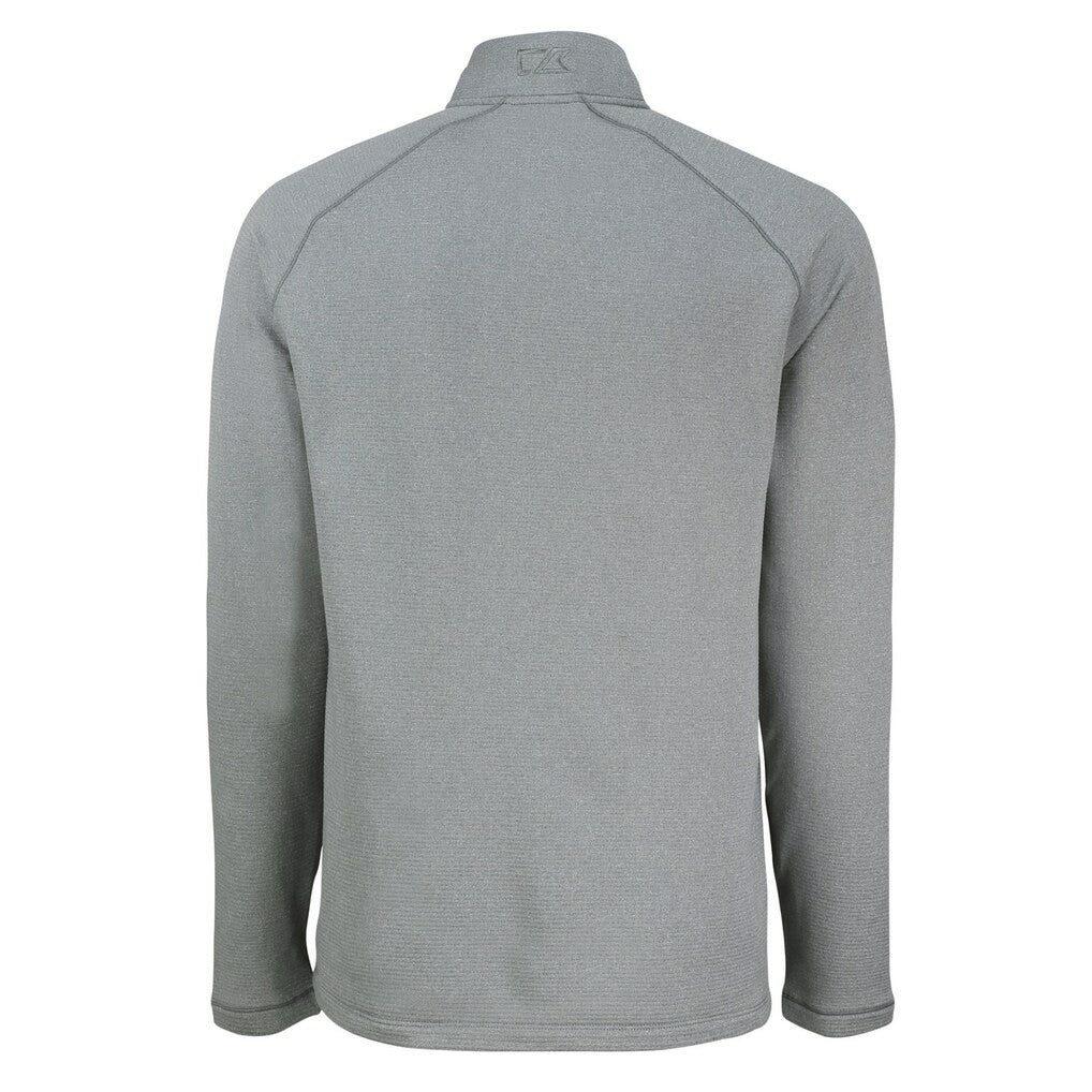 Atlanta Falcons Cutter & Buck Peshastin Eco Fleece Tri-Blend Raglan Recycled Quarter-Zip Jacket | NFL US