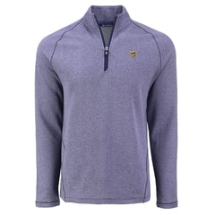 Minnesota Vikings Cutter & Buck Peshastin Eco Fleece Tri-Blend Raglan Recycled Quarter-Zip Jacket | NFL On sale