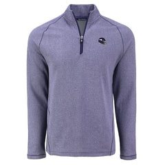 Minnesota Vikings Cutter & Buck Peshastin Eco Fleece Tri-Blend Raglan Recycled Quarter-Zip Jacket | NFL Discount