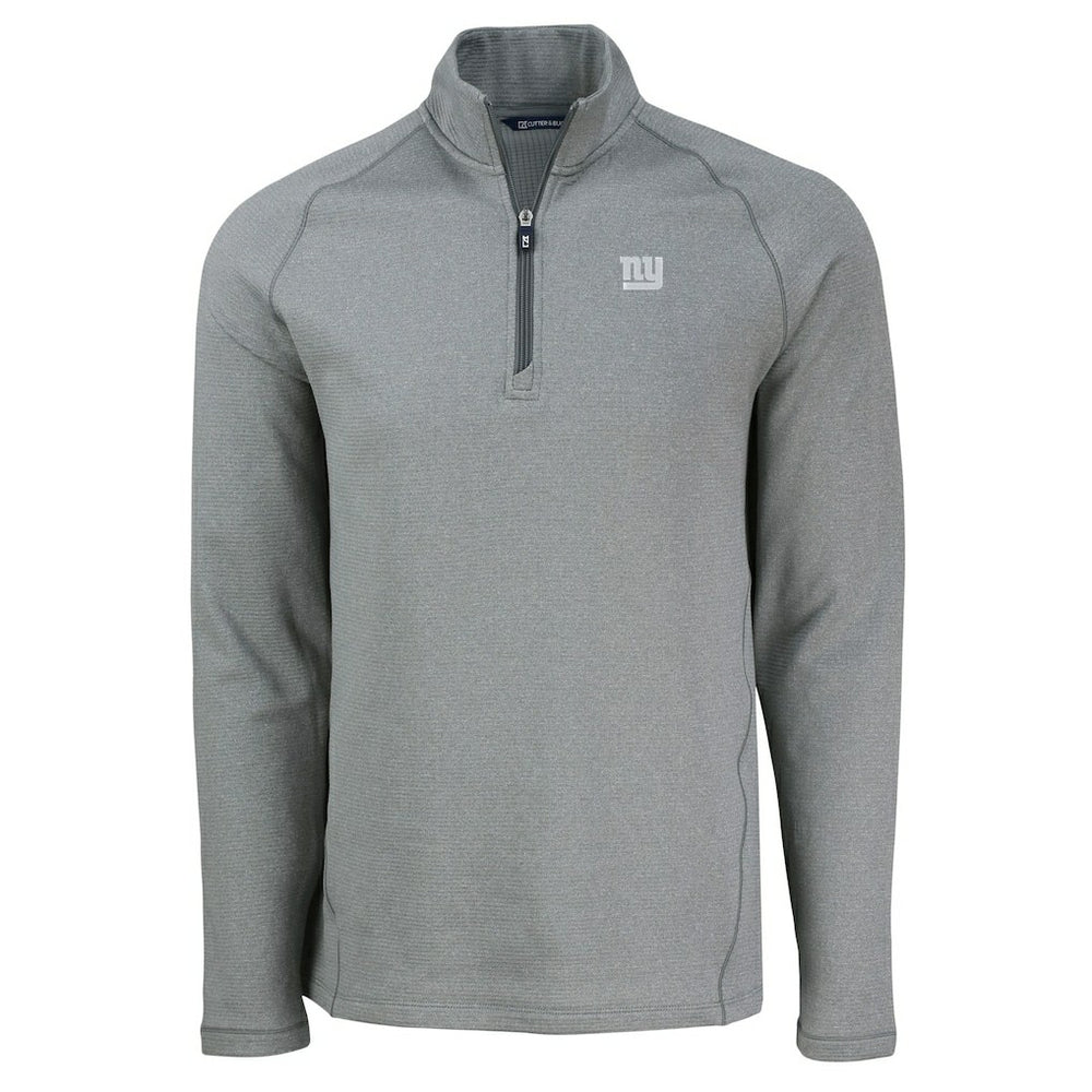 New York Giants Cutter & Buck Peshastin Eco Fleece Tri-Blend Raglan Recycled Quarter-Zip Jacket | NFL Near me