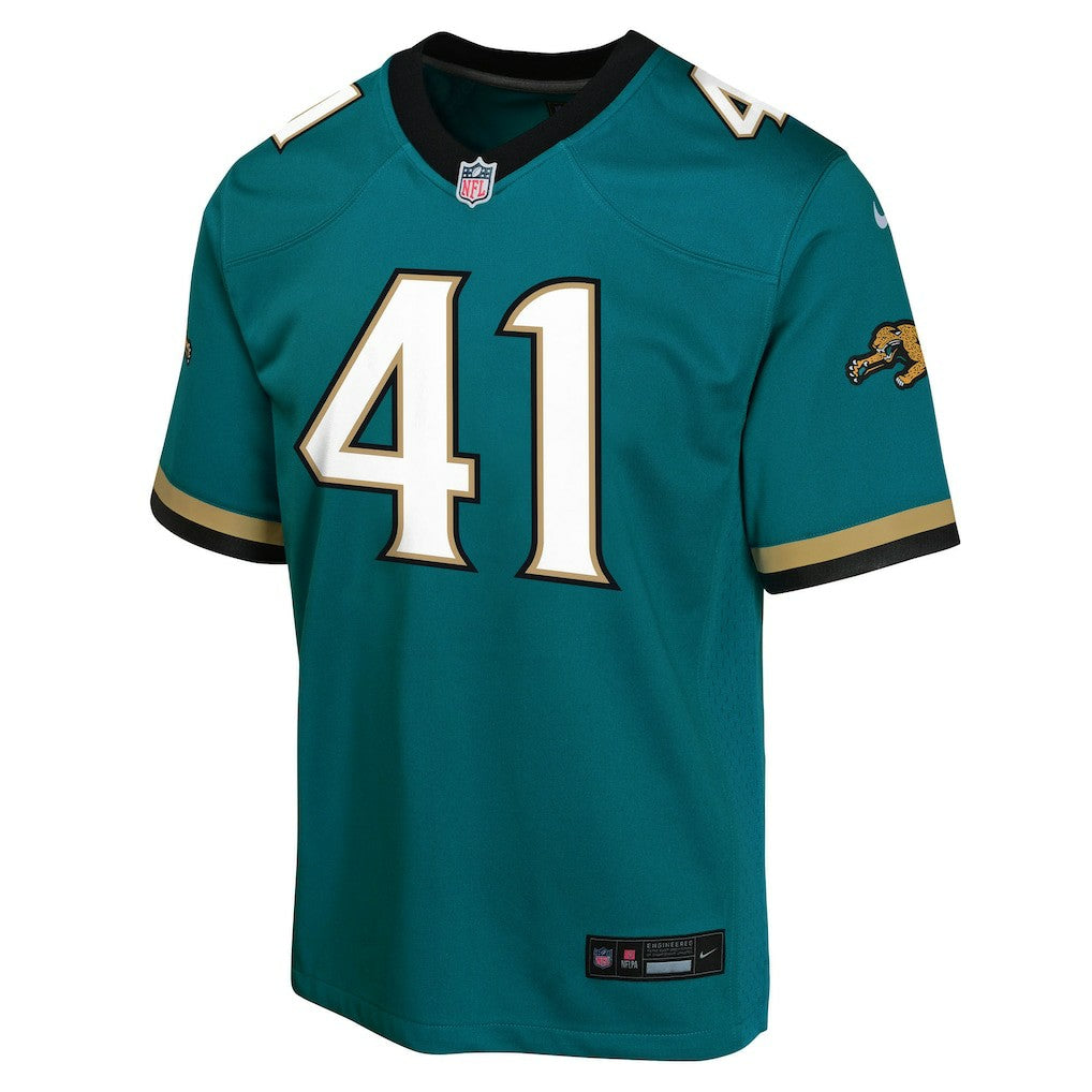 Jacksonville Jaguars Josh Hines-Allen  Youth Alternate 2 Prowler Throwback Game Jersey | NFL New