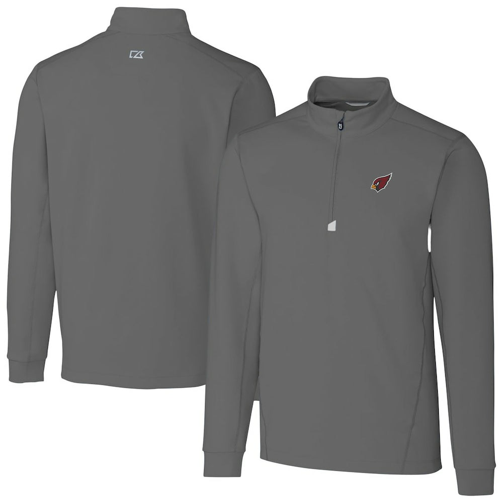 Arizona Cardinals Cutter & Buck Big & Tall Traverse Stretch Quarter-Zip Top | NFL Sale