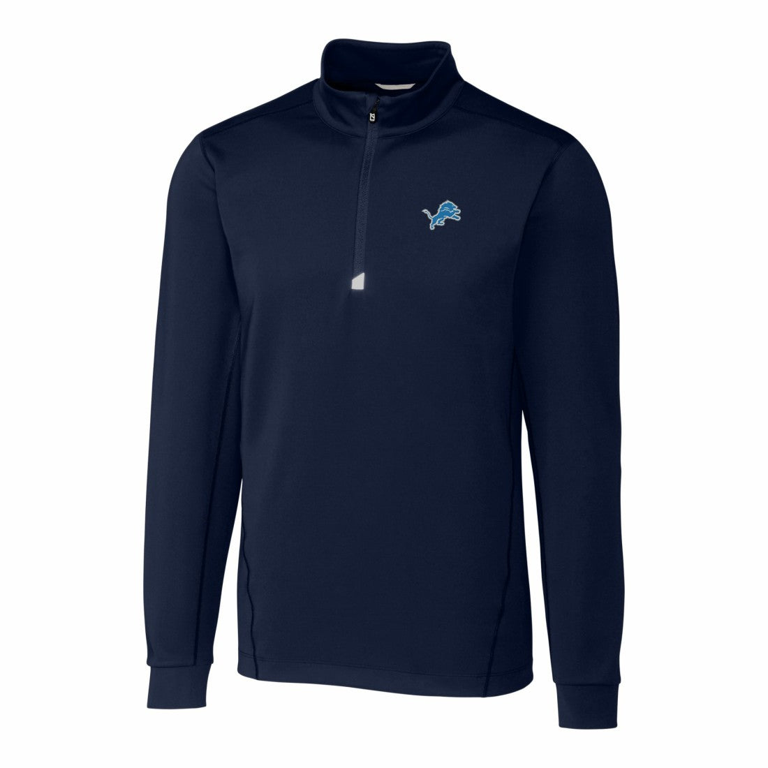 Detroit Lions Cutter & Buck Big & Tall Traverse Stretch Quarter-Zip Top | NFL Online