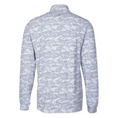 Atlanta Falcons Cutter & Buck Big & Tall Traverse Eco Camo Tri-Blend DryTec Quarter-Zip Jacket | NFL Sale