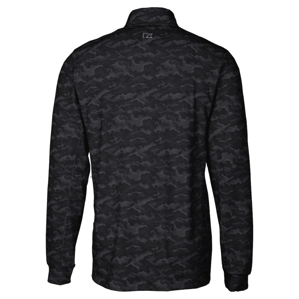 Las Vegas Raiders Cutter & Buck Big & Tall Traverse Eco Camo Tri-Blend DryTec Quarter-Zip Jacket | NFL Near me