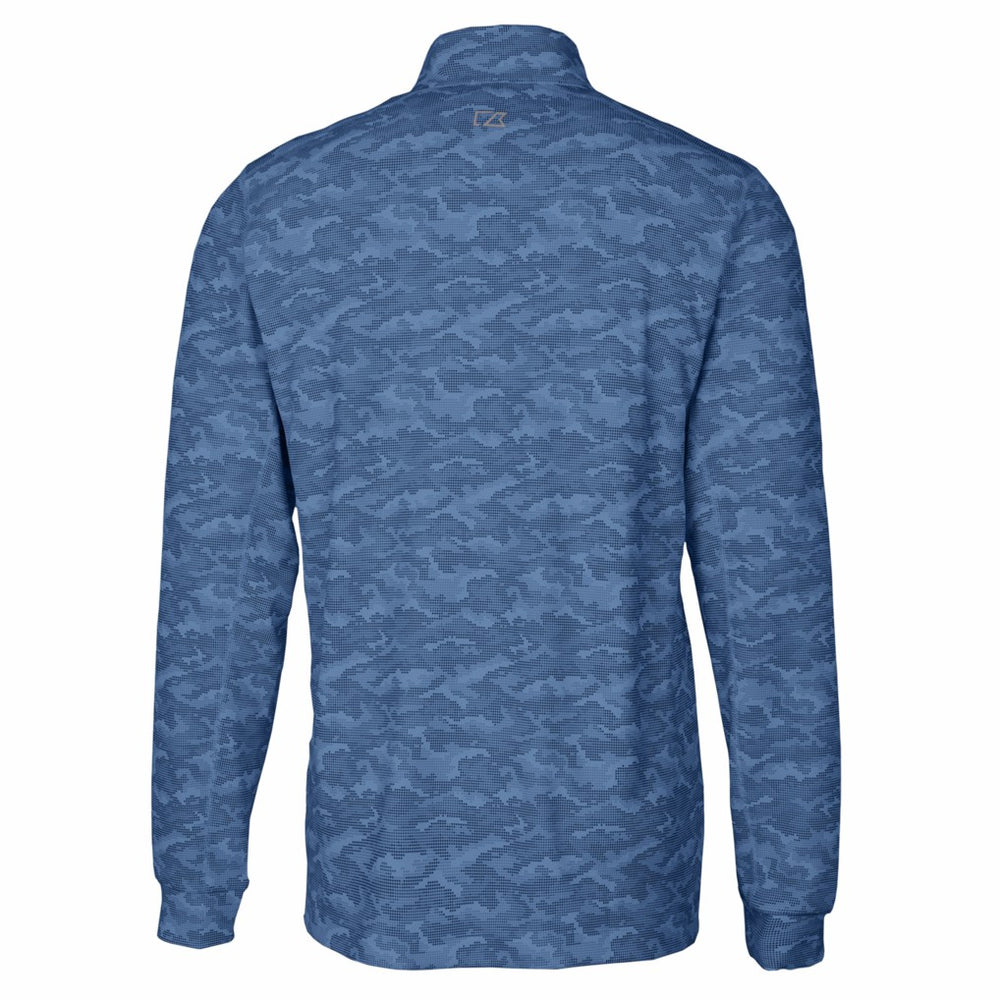 Los Angeles Chargers Cutter & Buck Big & Tall Traverse Eco Camo Tri-Blend DryTec Quarter-Zip Jacket | NFL Near me