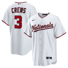Dylan Crews Washington Nationals Nike Home Replica Jersey - MLB Jerseys