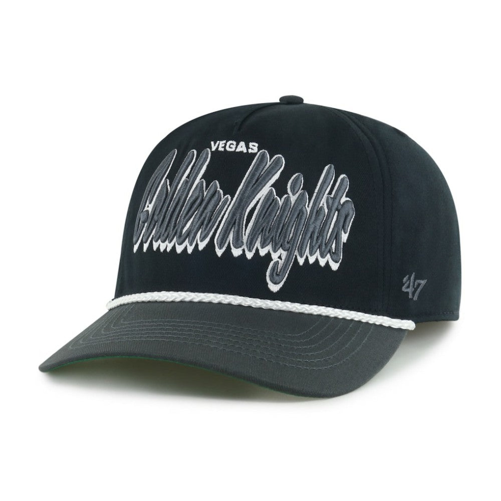 Vegas Golden Knights '47 Dropshadow Rope Hitch Adjustable Hat -  NHL Hats