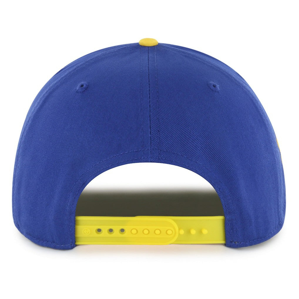 Royal/Gold Golden State Warriors '47 Dropshadow Rope Hitch Adjustable Hat sale | NBA