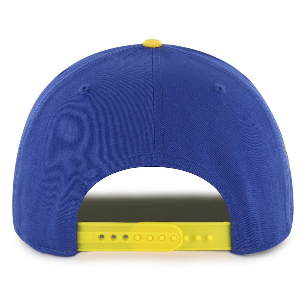Royal/Gold Golden State Warriors '47 Dropshadow Rope Hitch Adjustable Hat sale | NBA