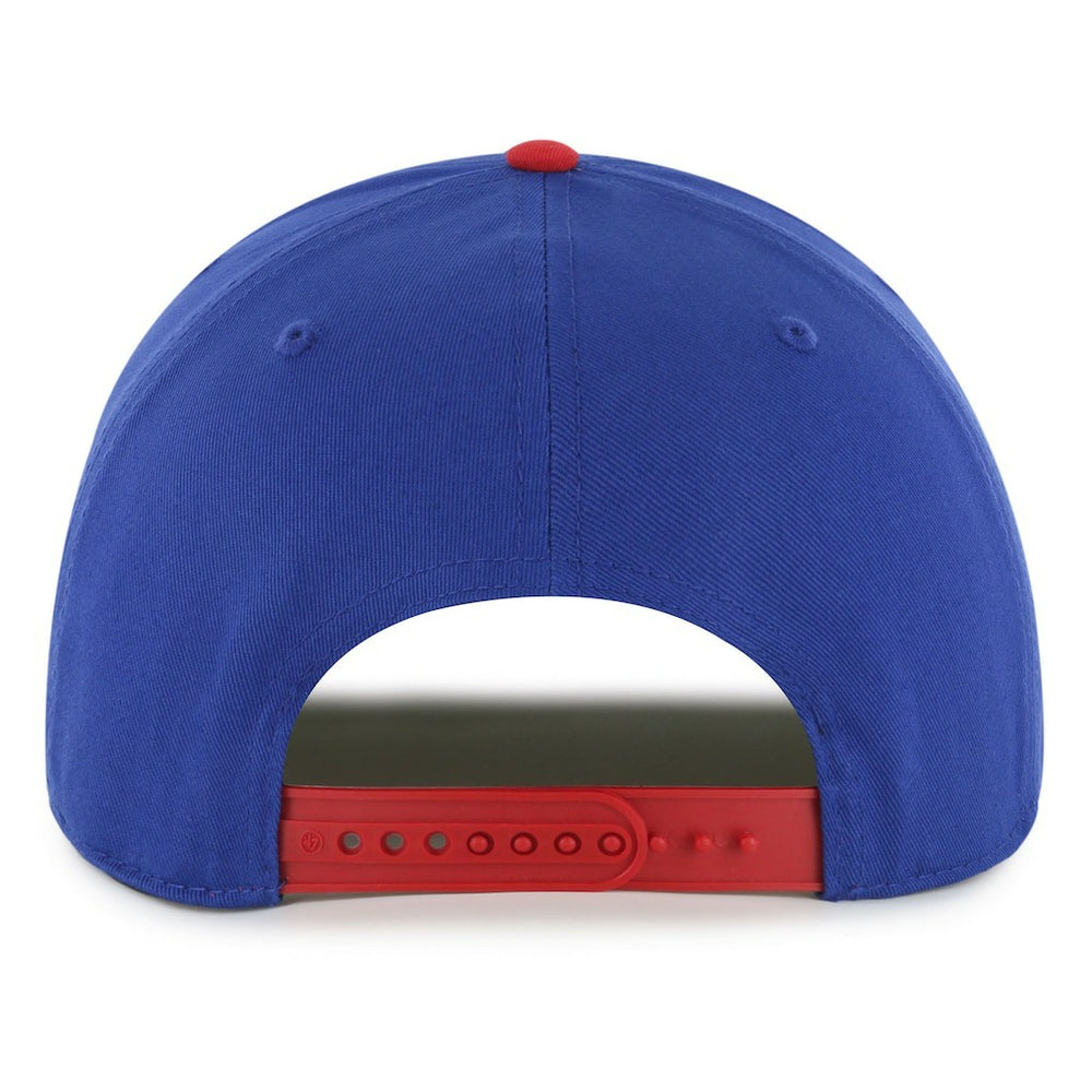 Royal/Red Philadelphia 76ers '47 Dropshadow Rope Hitch Adjustable Hat | NBA