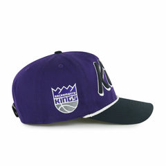 Purple/Black Sacramento Kings '47 Dropshadow Rope Hitch Adjustable Hat | NBA