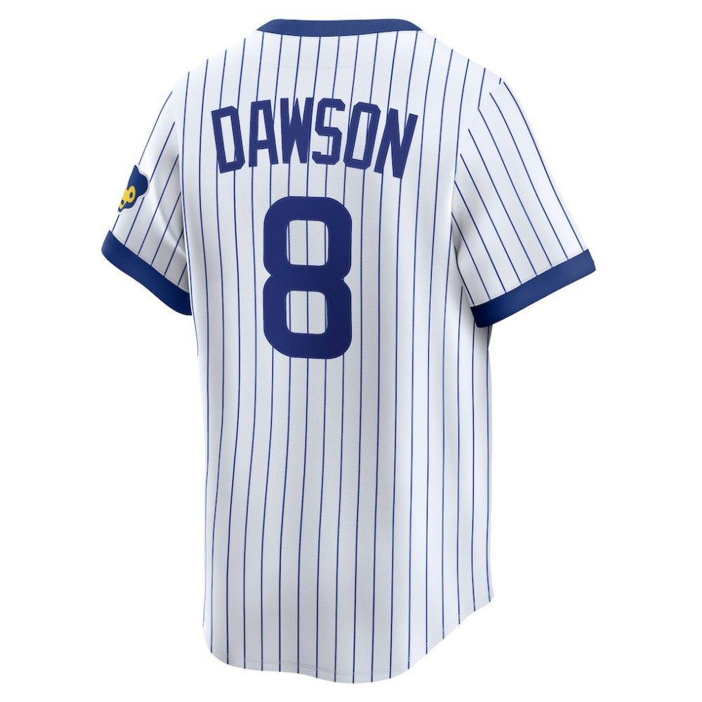 Andre Dawson Chicago Cubs Nike Throwback Cooperstown Collection Limited Jersey - MLB Jerseys