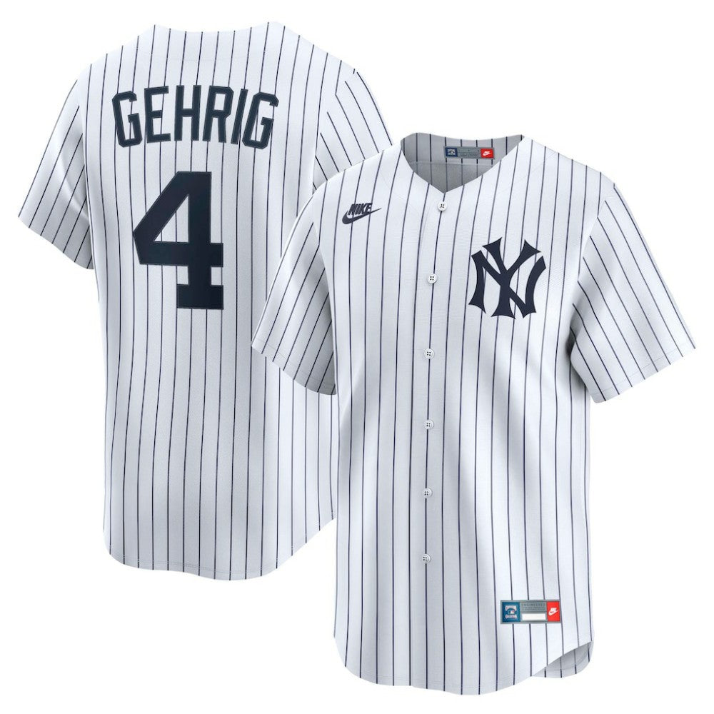Lou Gehrig New York Yankees Nike Throwback Cooperstown Collection Limited Jersey - MLB Jerseys