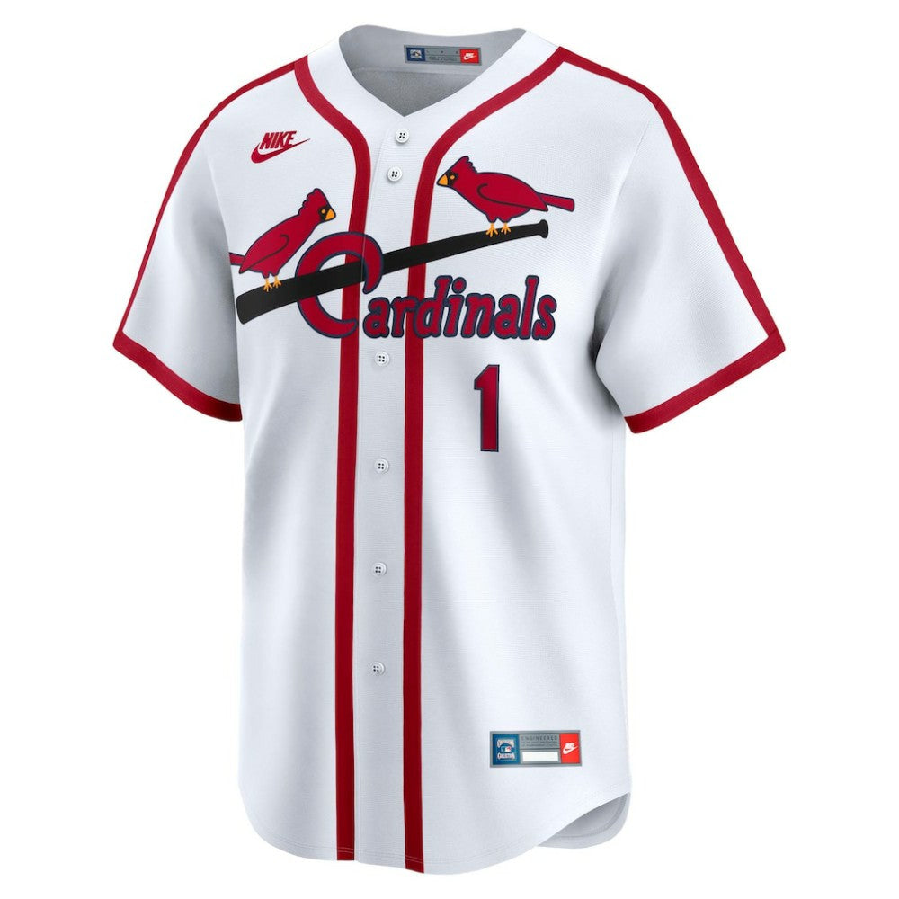 Ozzie Smith St. Louis Cardinals Nike Throwback Cooperstown Collection Limited Jersey - MLB Jerseys