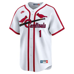 Ozzie Smith St. Louis Cardinals Nike Throwback Cooperstown Collection Limited Jersey - MLB Jerseys