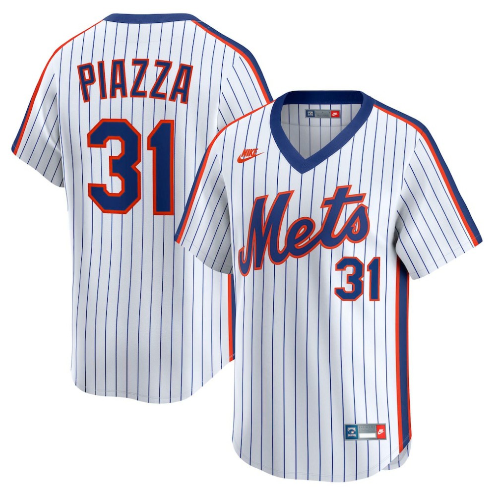 Mike Piazza New York Mets Nike Throwback Cooperstown Collection Limited Jersey - MLB Jerseys
