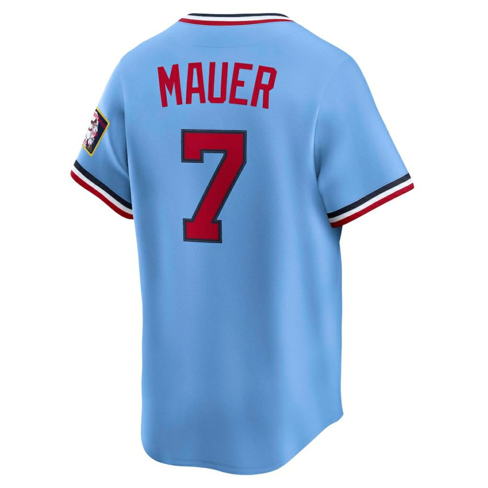 Joe Mauer Minnesota Twins Nike Throwback Cooperstown Collection Limited Jersey - MLB Jerseys