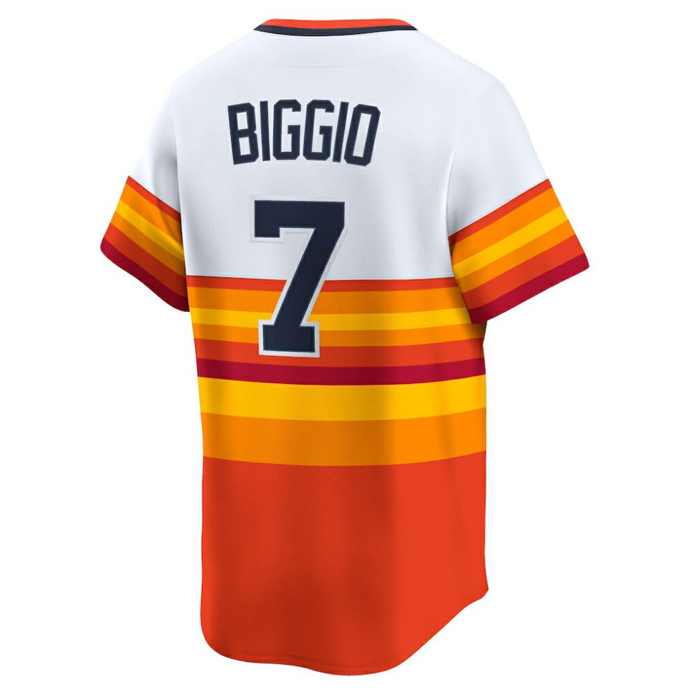 Craig Biggio Houston Astros Nike Throwback Cooperstown Collection Limited Player Jersey - MLB Jerseys
