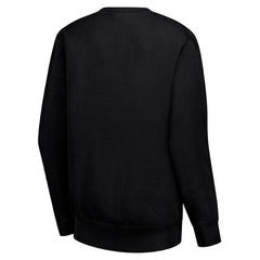 Black Golden State Warriors G-III 4Her by Carl Banks Women's Leopard Heart Fleece Pullover Sweatshirt sale | NBA