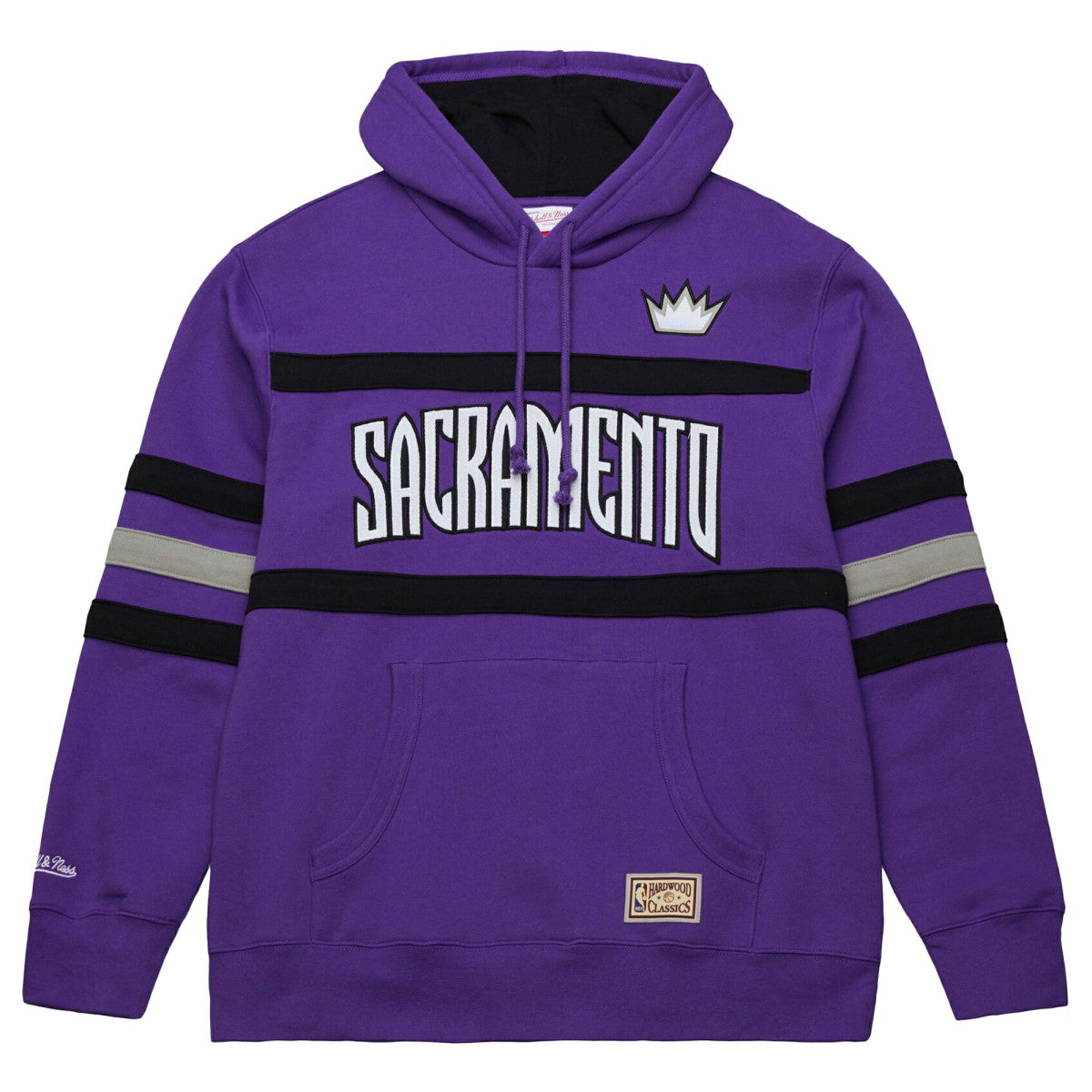 Purple Sacramento Kings Hardwood Classics Nights Head Coach Pullover Hoodie | NBA