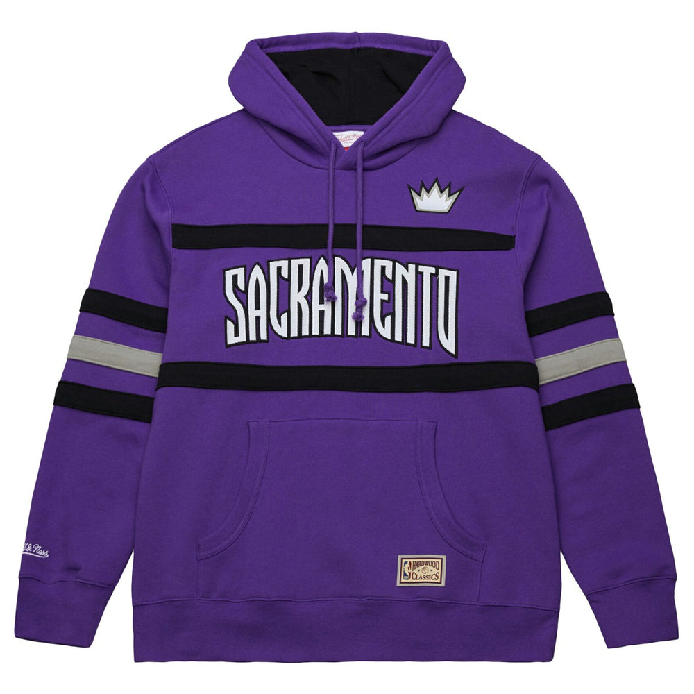 Purple Sacramento Kings Hardwood Classics Nights Head Coach Pullover Hoodie | NBA
