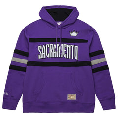 Purple Sacramento Kings Hardwood Classics Nights Head Coach Pullover Hoodie | NBA