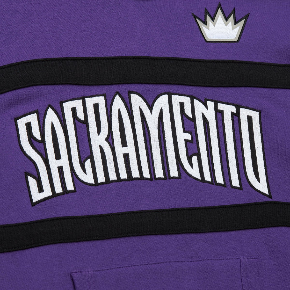 Purple Sacramento Kings Hardwood Classics Nights Head Coach Pullover Hoodie | NBA