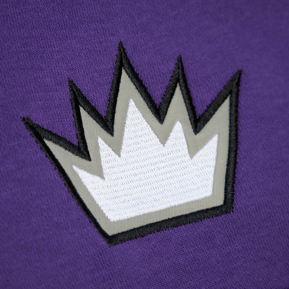 Purple Sacramento Kings Hardwood Classics Nights Head Coach Pullover Hoodie | NBA