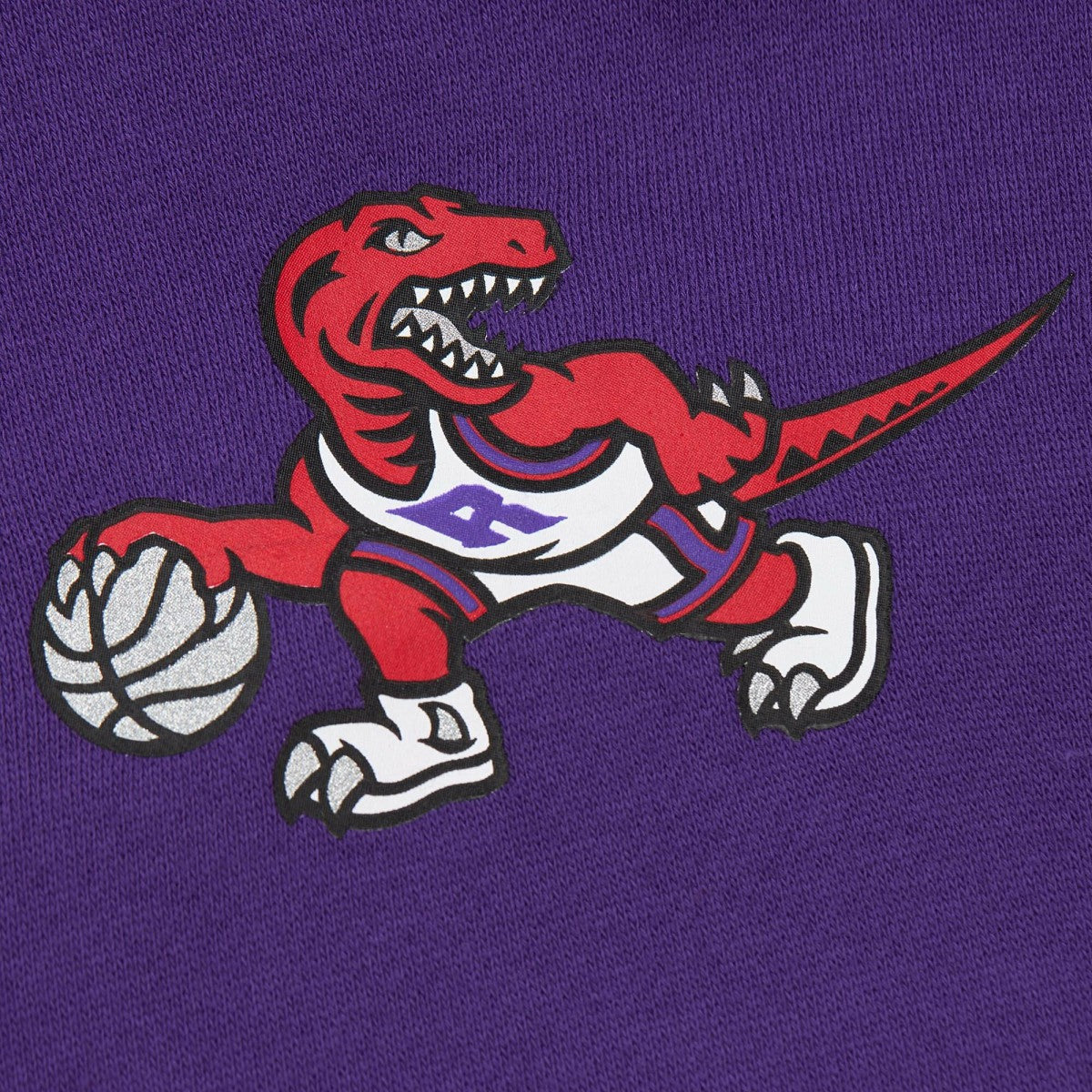Purple Toronto Raptors Hardwood Classics There & Back 2.0 Vintage Pullover Sweatshirt | NBA