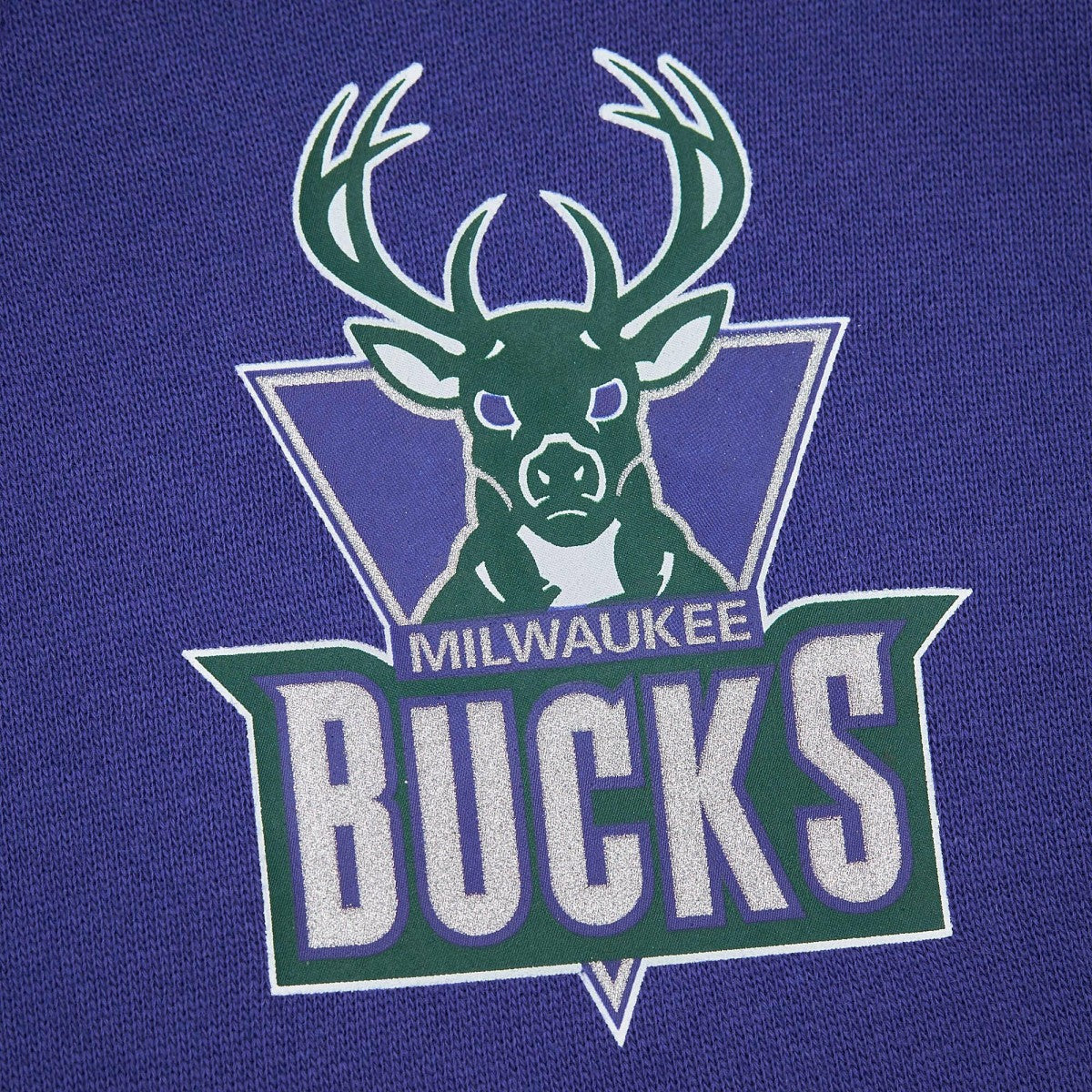 Purple Milwaukee Bucks Hardwood Classics There & Back 2.0 Vintage Pullover Sweatshirt | NBA