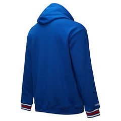 Royal Philadelphia 76ers Chainstitch Applique Vintage Heavyweight Pullover Hoodie | NBA